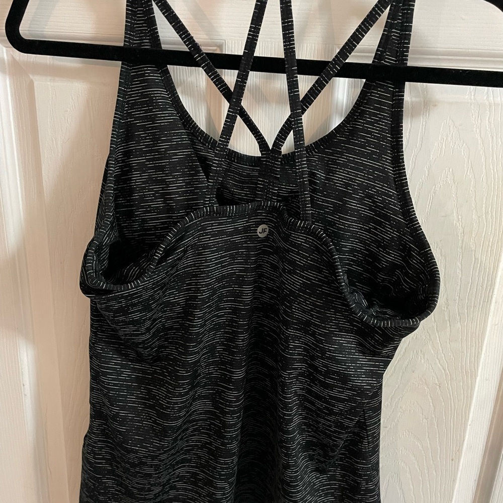 Active Life Black Strappy Tank Top